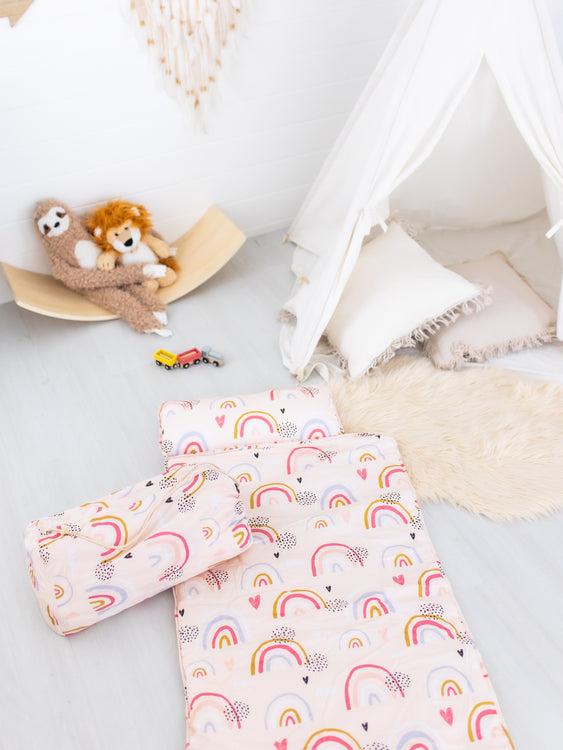 Rely and Bear | Daycare Nap Mat | Rainbow