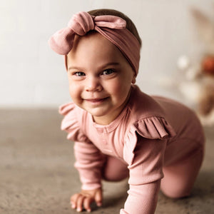 Snuggle Hunny Kids, Snuggle Hunny, Topknot Bow, Bow, Infant, Toddler, Headwear, Baby, Girl, Newborn, Rose, Pink