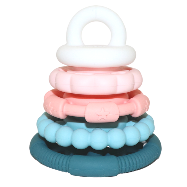 Jellystone | Rainbow Stacker and Teether Toy